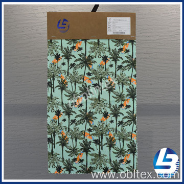 OBL20-3061 Polyester peach skin fabric for beach pants